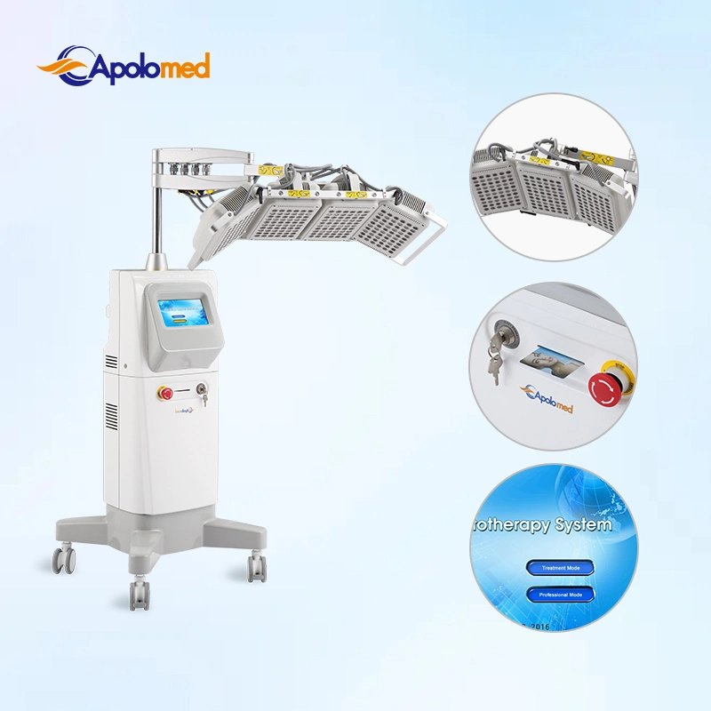 LED PDT Machine Beauty Machine with 4 Panel for Skin Rejuvenation and Hair Growing