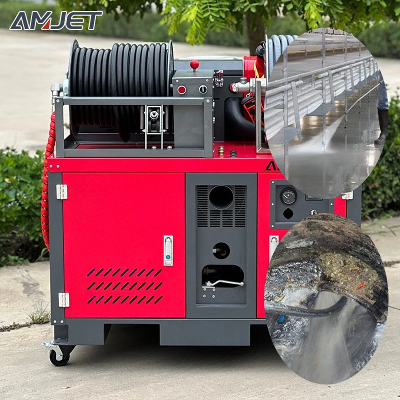 72lpm200bar Gasoline Engine High-Pressure Cleaning Machine Community School