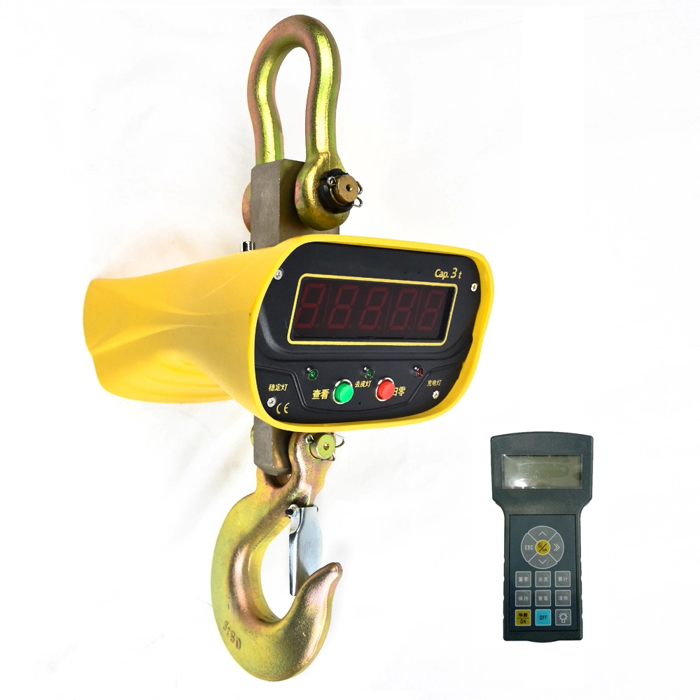 Electronic Ocs 5 Ton Heavy Duty Crane Scale Hanging Scale