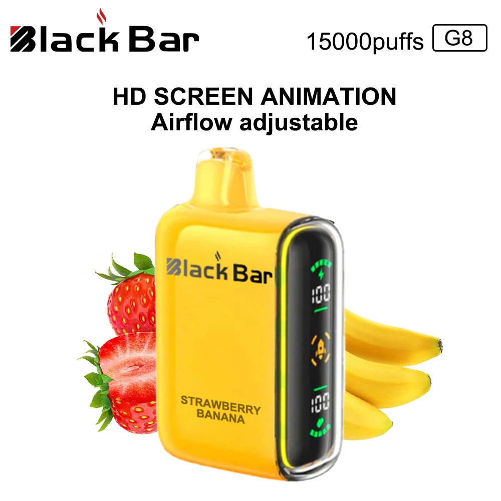 HD Screen Animation 15K Puffs de alta calidad cigarrillo electrónico Mayoreo de aire VAPE ajustable