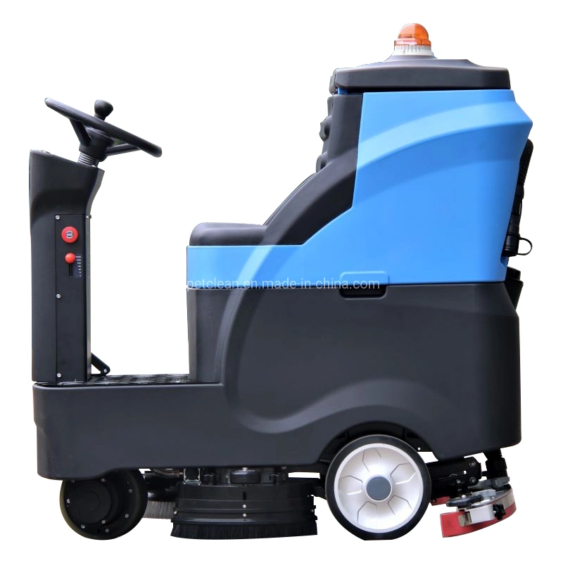 Electric 105L Ride-on Washing Machine Floor Scrubber