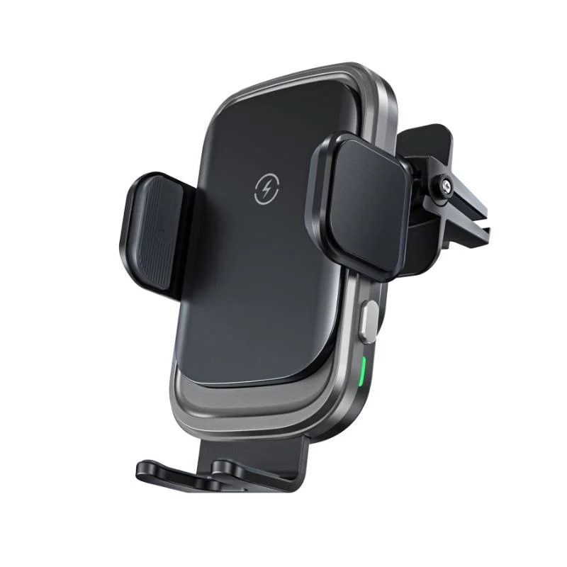 15W Fast Charge Auto Clamping Wireless Car Charger Phone Holder Retractable Phone Charger Holder for iPhone