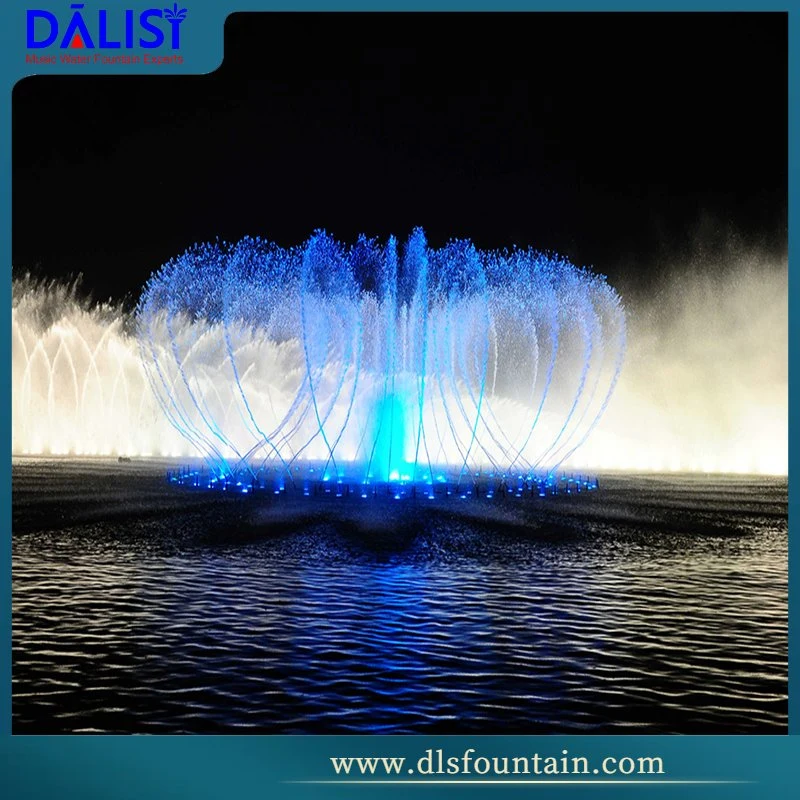 Special Effective Custom Made Square Fountain Swing Water Feature and Laser Show Light Show Interactive Fountain