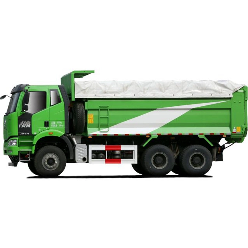 China FAW 6X6 420HP Euro5 camião basculante de tracção integral Dumper Despeje o camião