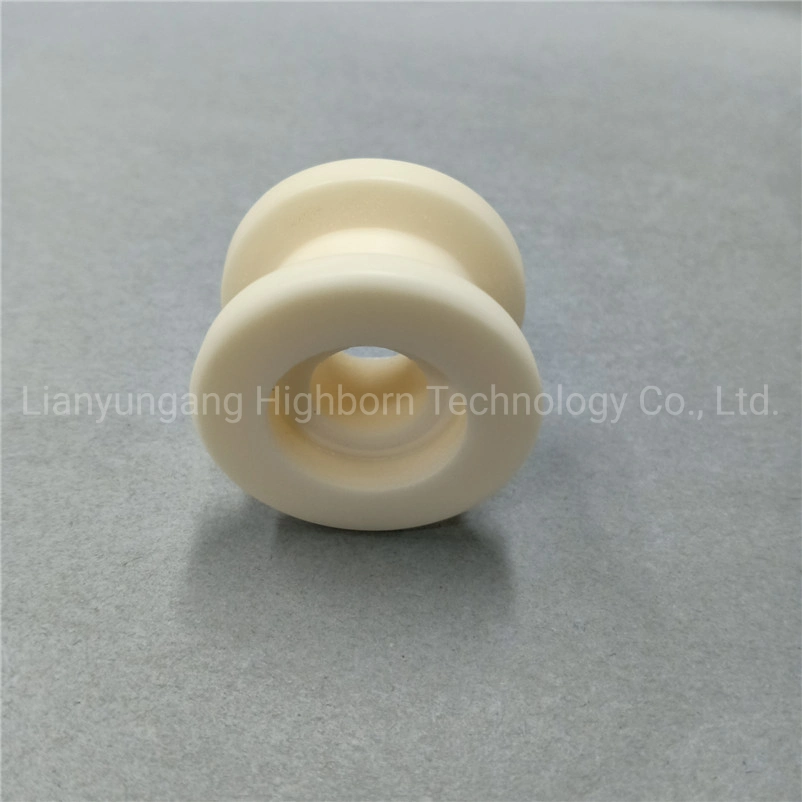 Textile Equipment Wear Resistance High Purity 99% Al2O3 Alumina Ceramic Wire Guide Roller