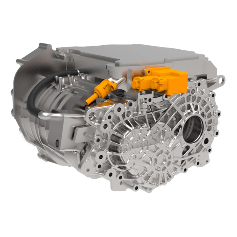 240kw EV Motor Powertrain 800V, Kit de conversion de moteur EV 3 en 1 avec module de contrôleur pour voiture électrique, bus et camion.