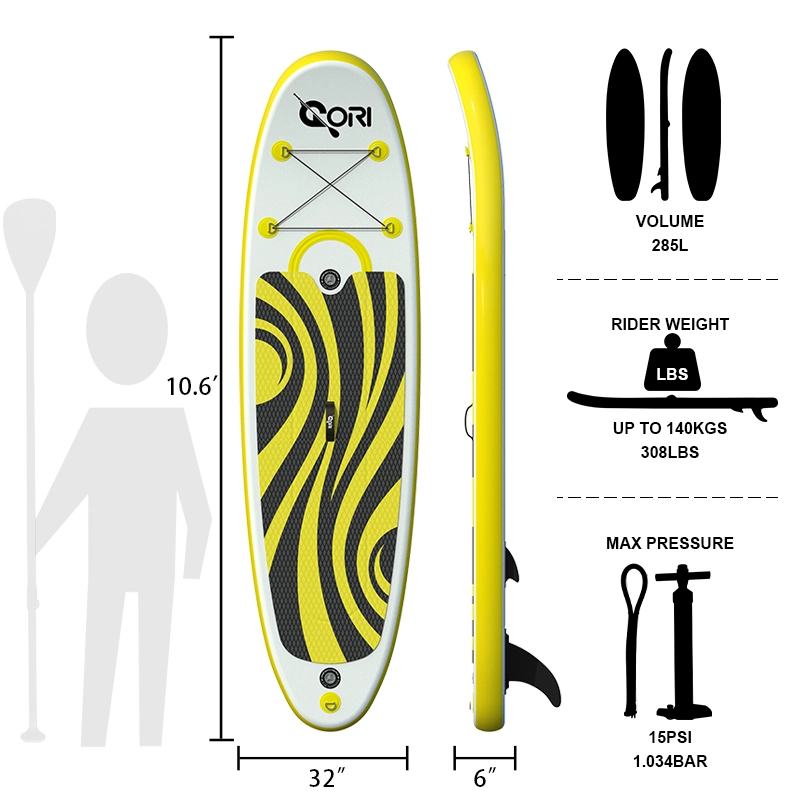 2023 Isup Factory Inflatable Surfboard Sup Paddle Board Stand up Isup