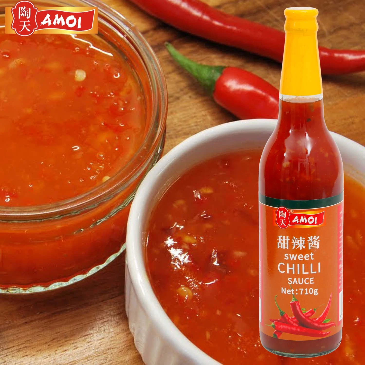 Sauce chili douce pour le chinois/plats occidentaux