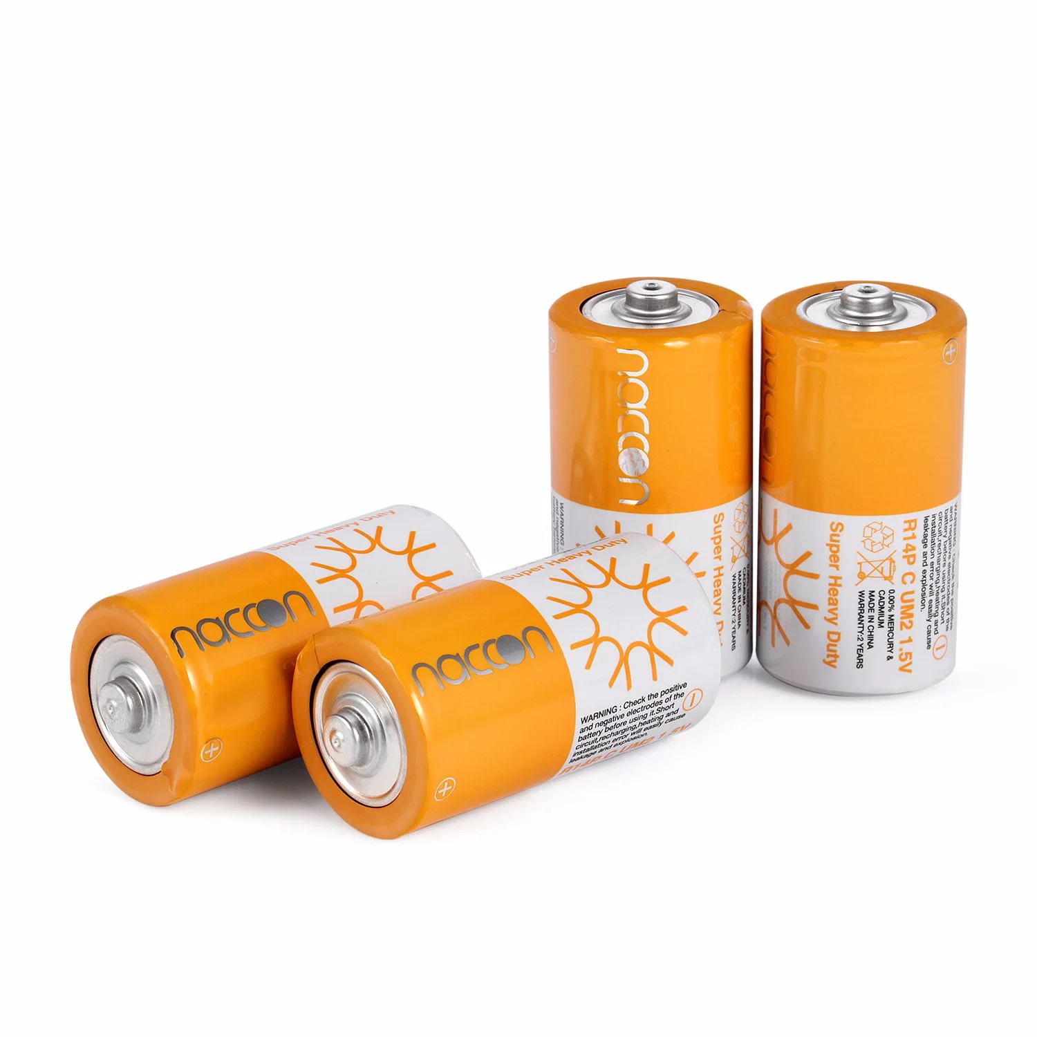 Bateria de alto desempenho C R14P 1,5V Bateria Seca Primário