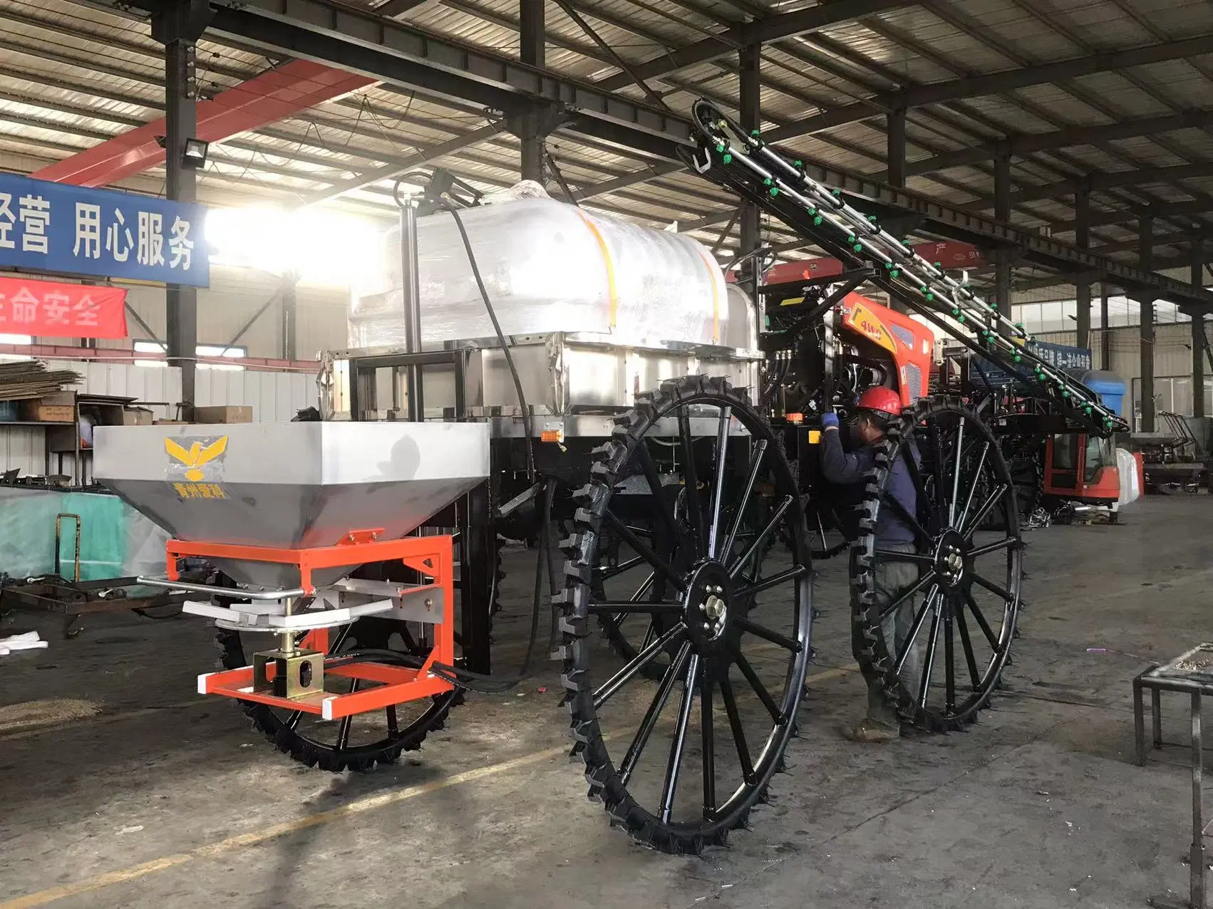 500L-1500L Agricultural Tractor Power Boom Sprayer