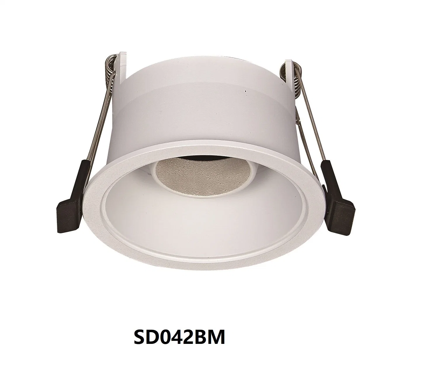 SD042 GU10 MR16 Anti-Glare LED Reflector Housing Recessed Downlight Trim Spotlight