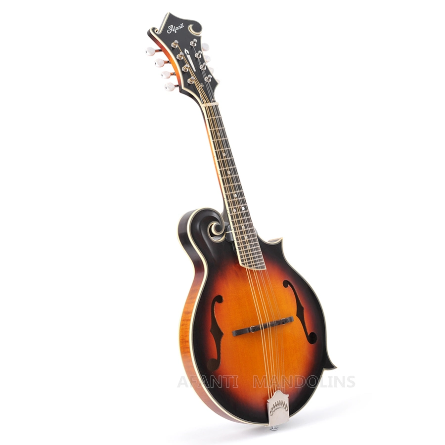 Afanti AA Solid Flamed Maple Sunburst F Mandolin