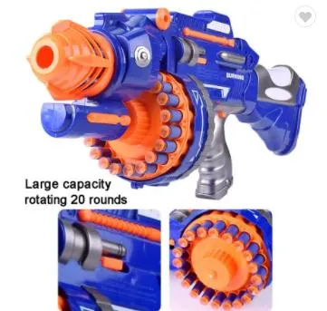 2023 Popular Electronic Splatter Toys Super Large Capacity Gun Shoot Soft Bullet Gun Toy for Kids
