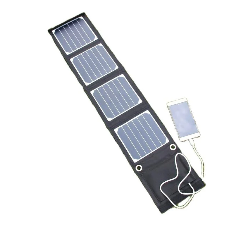 14W Sunpower Solar Cell Portable Solar Panels Charger for Mobile