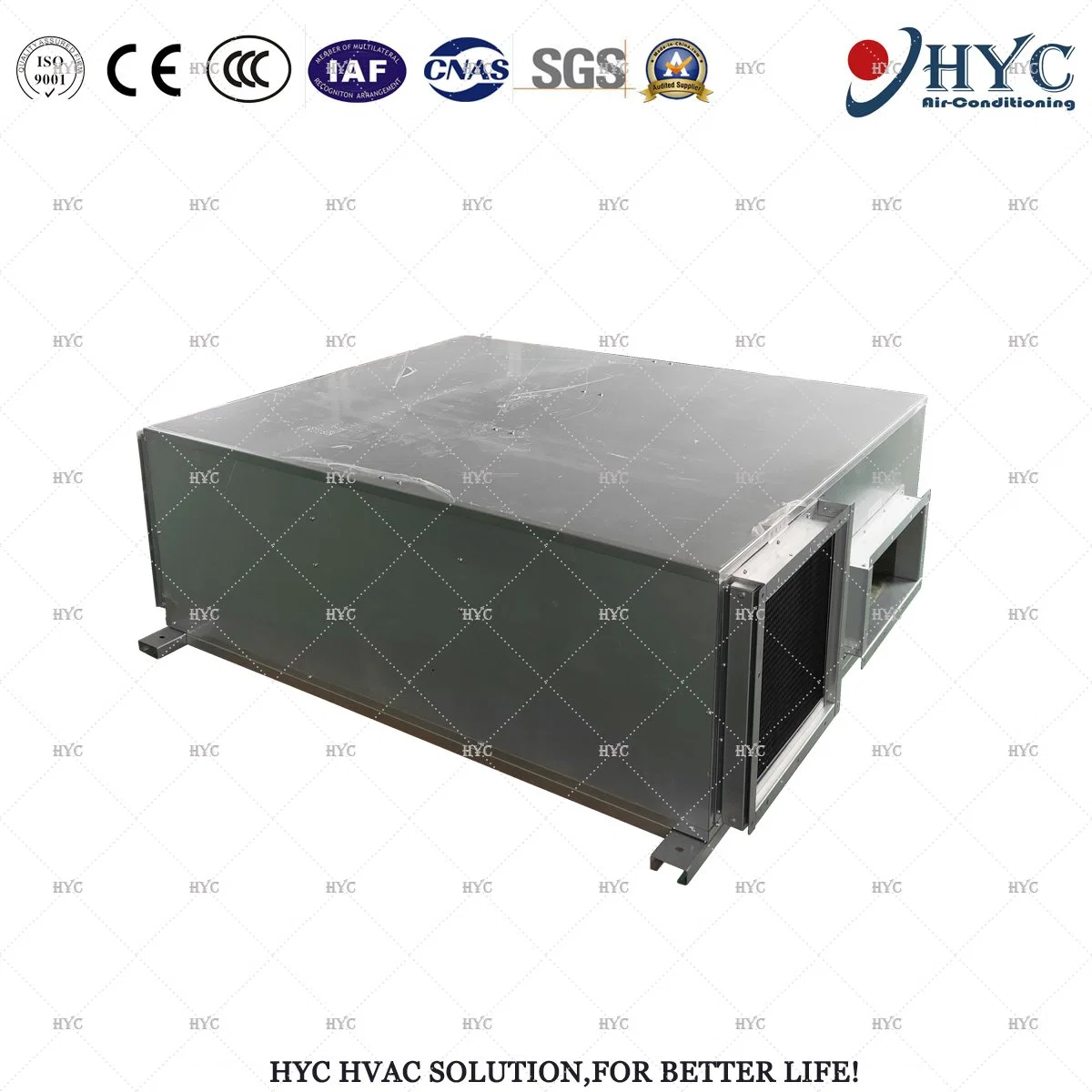 Light Commercial Ceiling Mounted Chilled Water Fresh Air Handling Unit