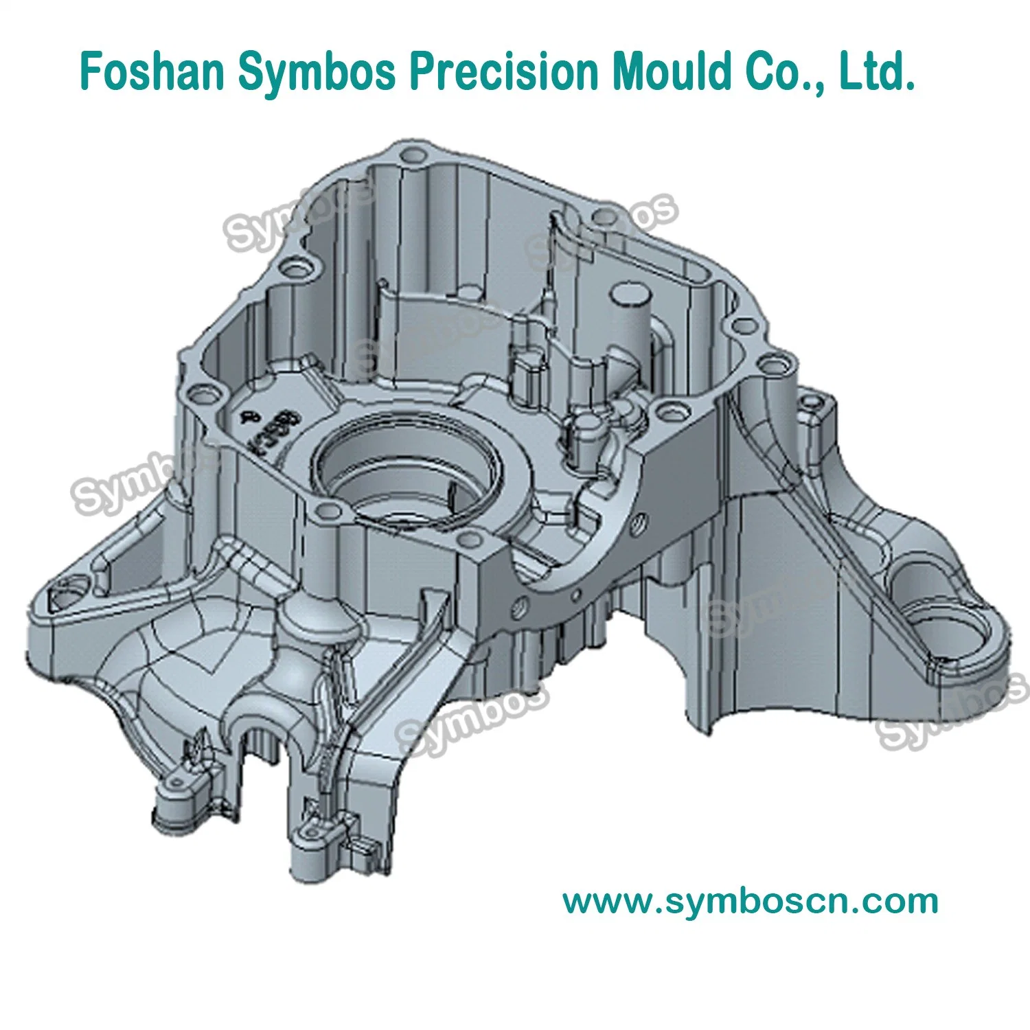 High Precision Competitive Complex Mould with Inclined Core Pulling High Vacuum Structure for Cycles and Parts Motorcycle Parts