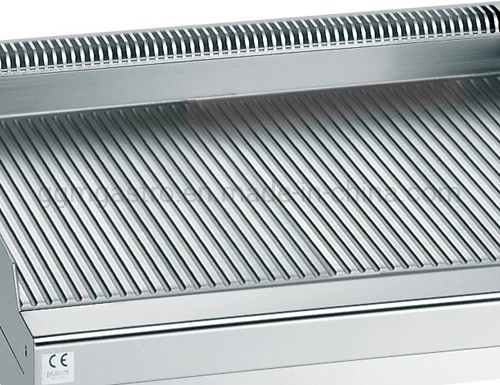 Commercial Kitchen Appliance Stainless Steel Counter Top Electric Flat Grill