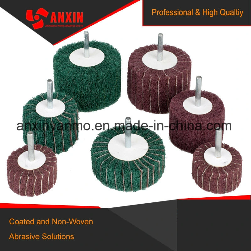 Anxin Non-Woven Flap Wheel for Stainless Steel