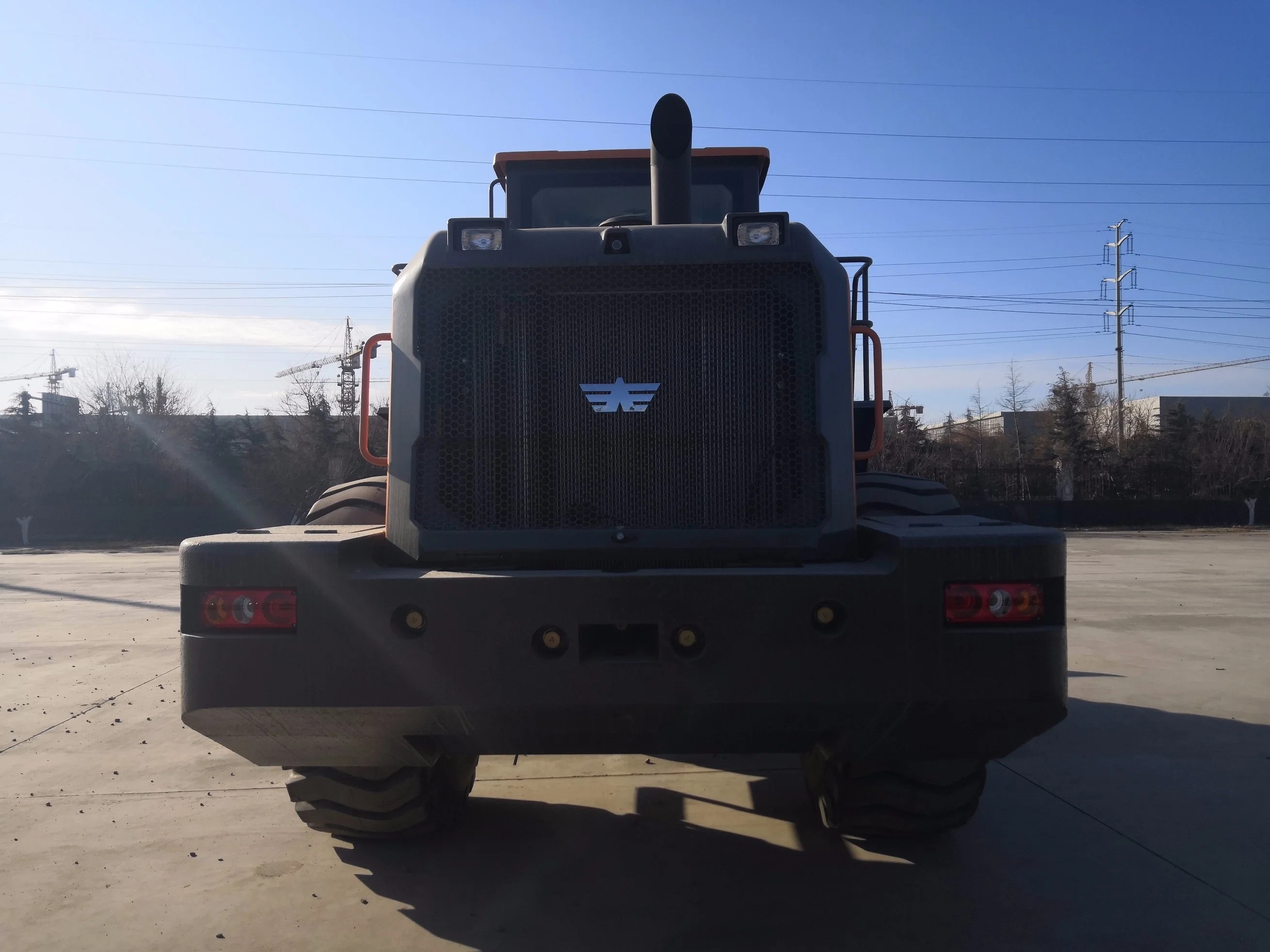 Engineering and Construction Machinery Ensign Wheel Loader Yx656