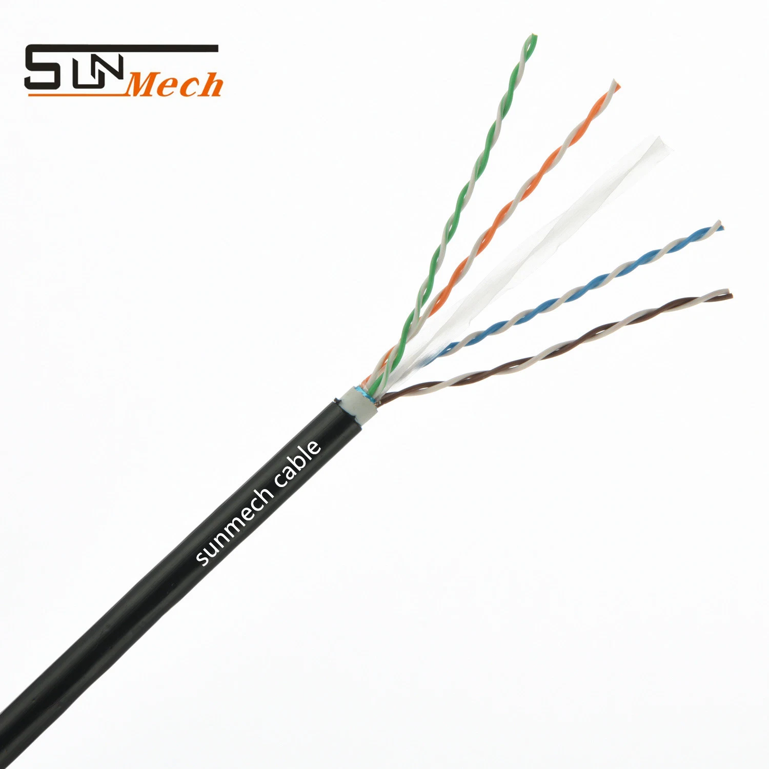 Cat5 Cat5e CAT6 Cat7 Bare Copper UTP FTP SFTP Commucation Cable Fluke Test Pass LSZH Ls0h CCA LAN Cable 23AWG 24AWG Network Cable