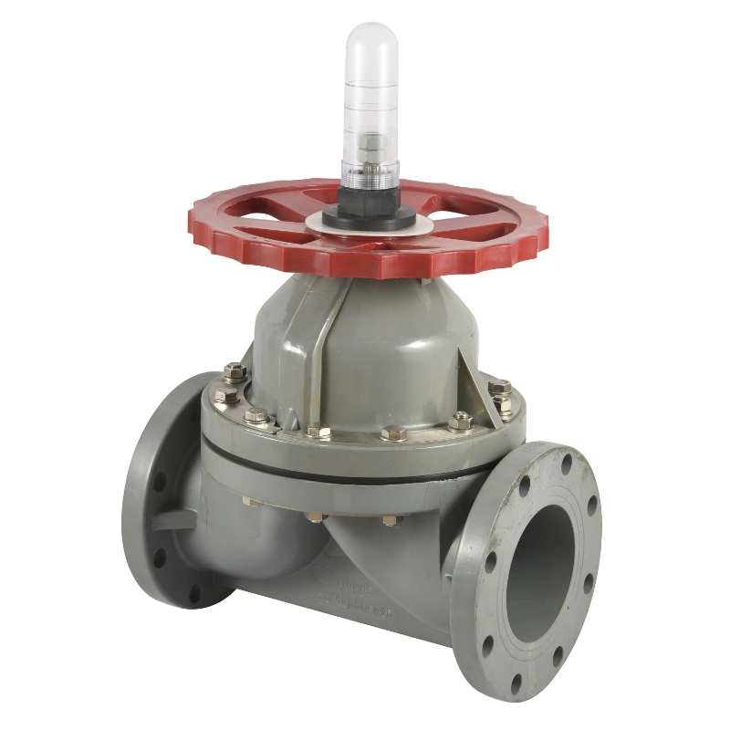 Plastic Diaphragm Valve/PVC Diaphragm Valve/PVDF Diaphragm Valve/Thermoplastic Diaphragm Valve