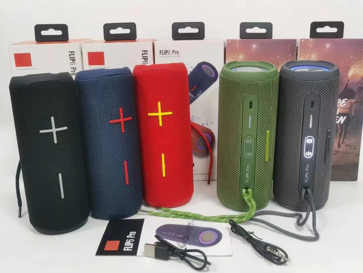 Flip 6 PRO Bluetooth Speaker Audio Speakers Wireless Mini Bluetooth Portable Speaker