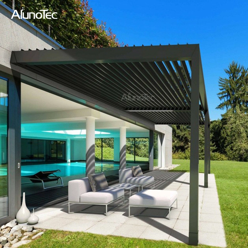 Alunotec Electric Pavilion for Car Shading