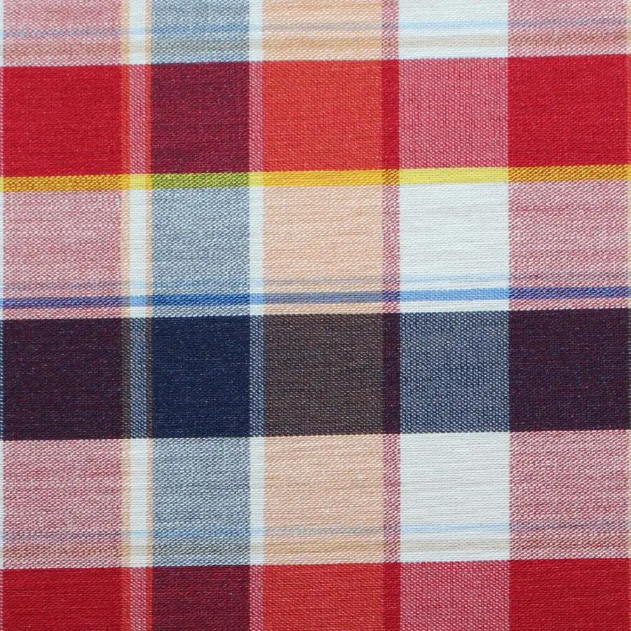 Cotton Yarn Dyed Fabric Check Design Cotton 40s*40/90*70 95GSM 57/58