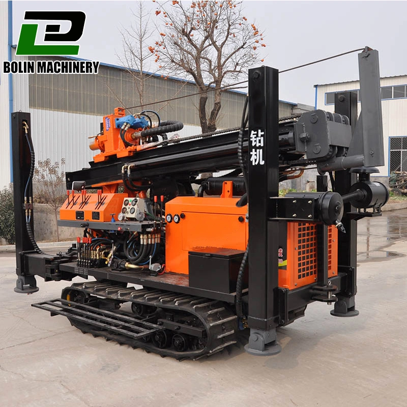 Diesel Small Tube Well Drill Rig Machine Geotechnical Hydraulic Mine Underground Borehole Core Water Well Drilling Rig Machine