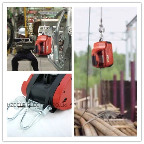 180kg 250kg Mini Electric Wire Rope Hoist with Great Quality