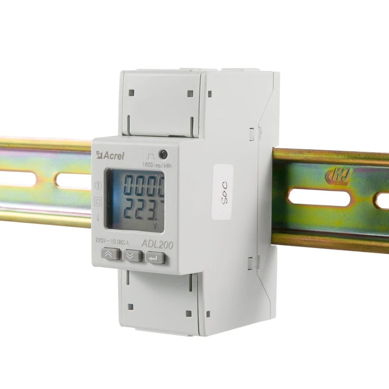 Acrel Adl200 DIN Rail Low Voltage Energy Meter with RS485 Communication