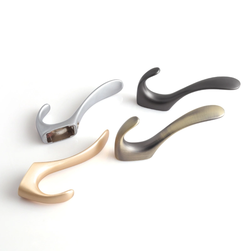 Black Zinc Alloy Hot Selling Furniture Hook