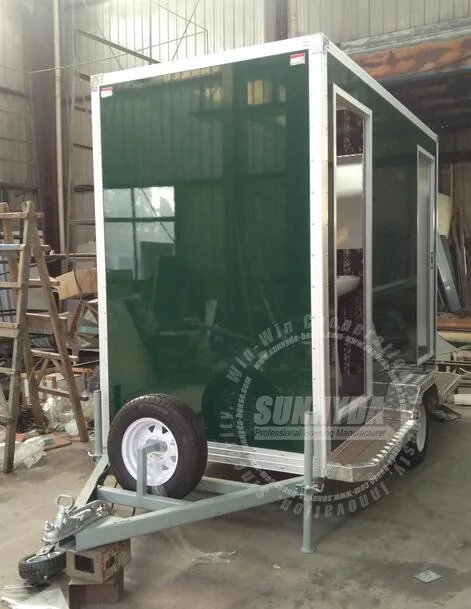 Jet Ski Trailer, Portable Toilet, Movable Trailer Toilet