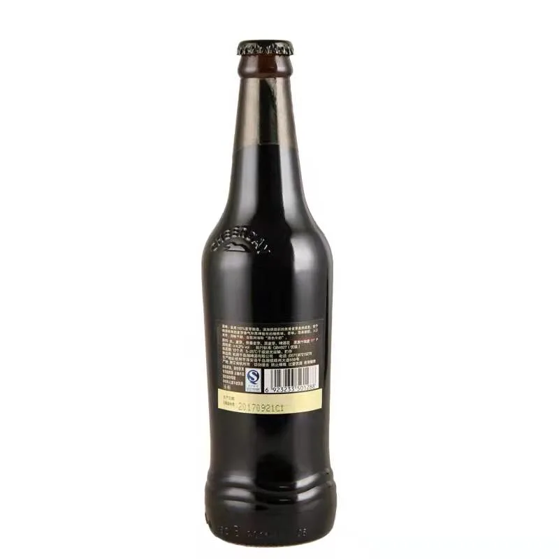 Stout Beer Abv4.3% 11plato 418ml Brown Bottle Gabriel Black Beer for Export