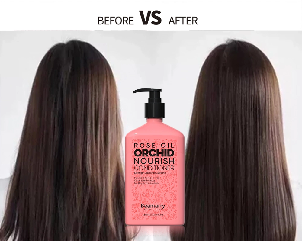 Beamarry 380ml Beste Haarpflege Professionelle Haar Beauty-Produkte Rose Öl Orchidee nähren Conditioner für ölige &amp; dünsten Haar