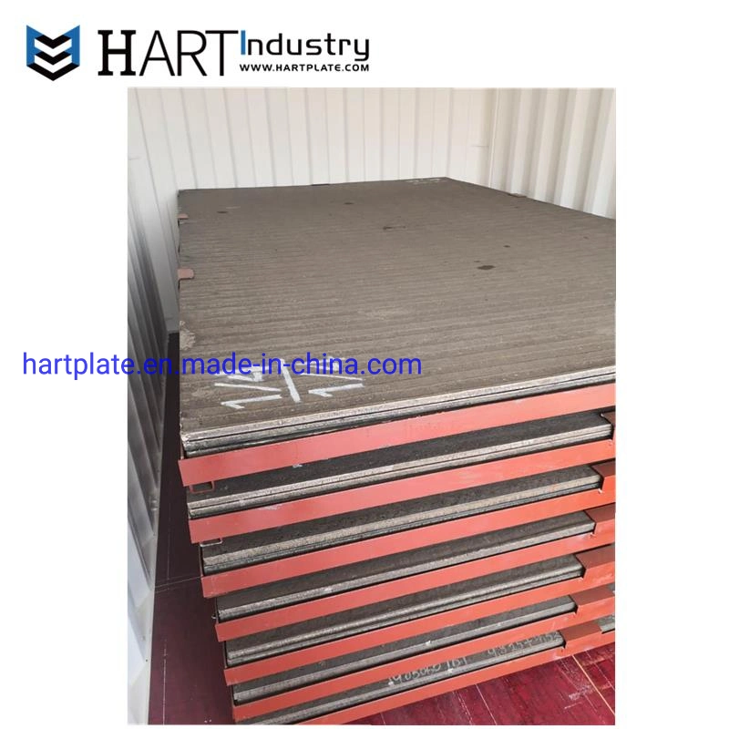 Super Hard Compound Hardfacing Plate with Chrome Alloy Layer