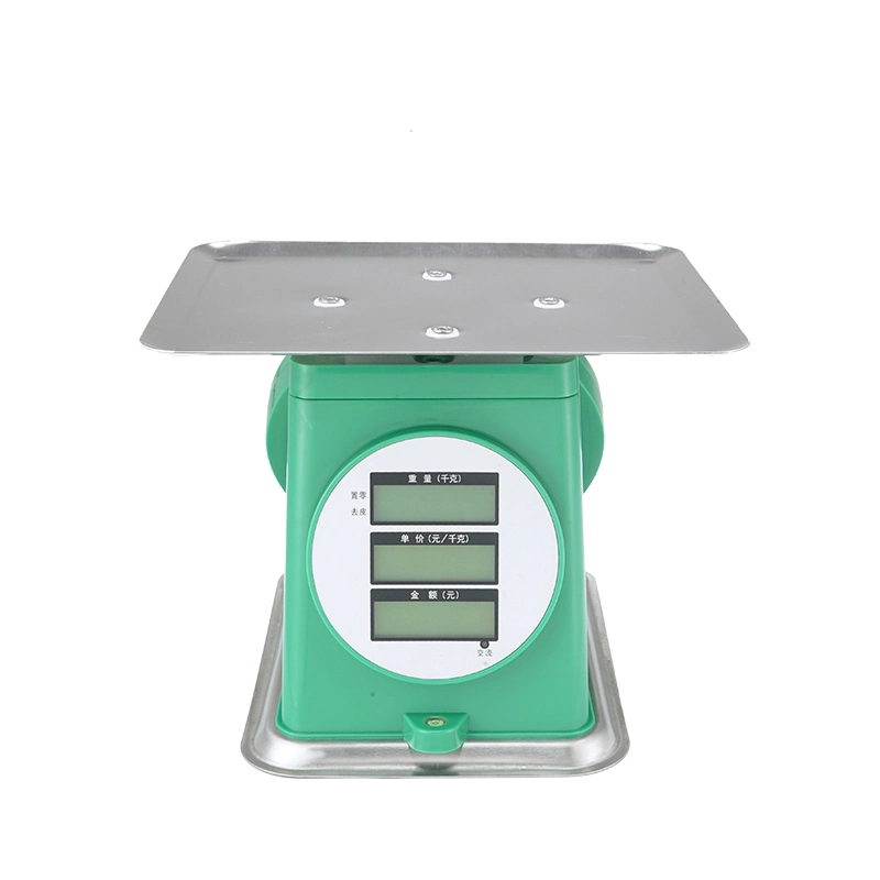 Smart Electronic Price Computing Scales in Weighing Stainless Steel Plate