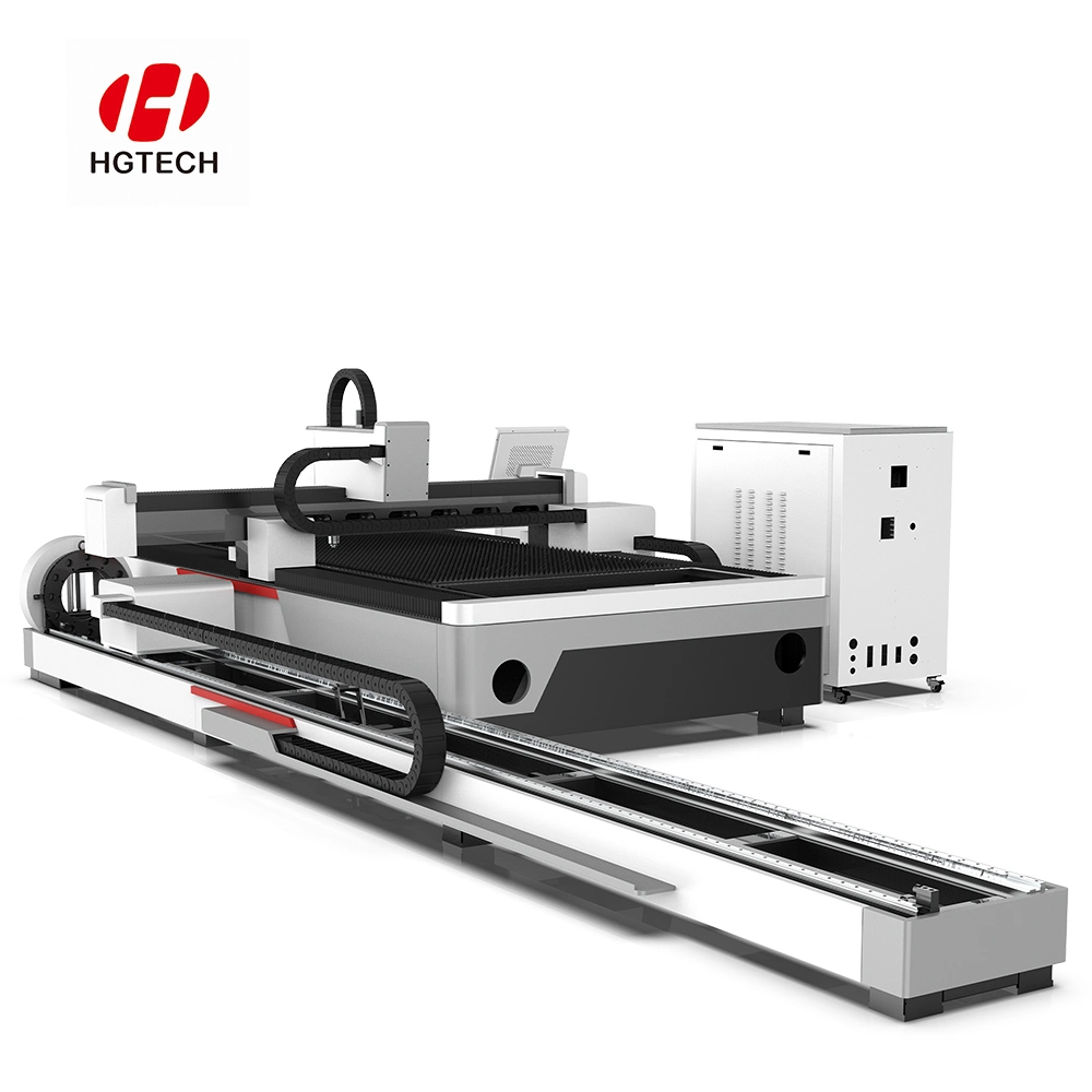 1000W/3000W/6000W Fiber Laser Metal Plate &amp; Tube Integrated Cutting Machine Das Rohrschneidteil Ist Abnehmbar