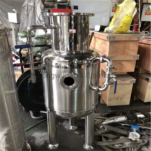 Sanitary Stainless Steel Pressure Vacuum Sterile Herbal Insulated Vertical Storage Tank