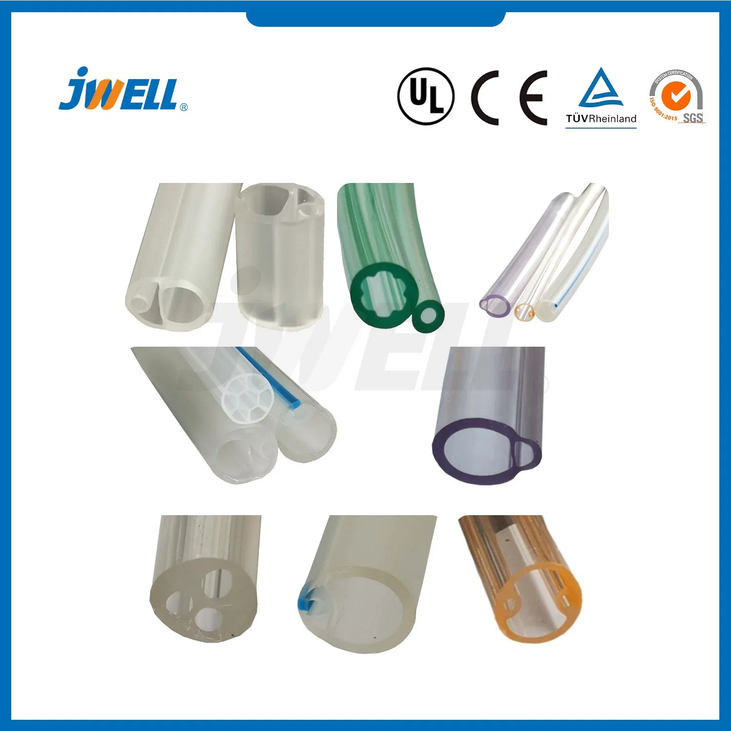 Jwell Three Layers (Two Layers) of Medical Light-Proof Infusion Tube/Pipe Extrusion Line