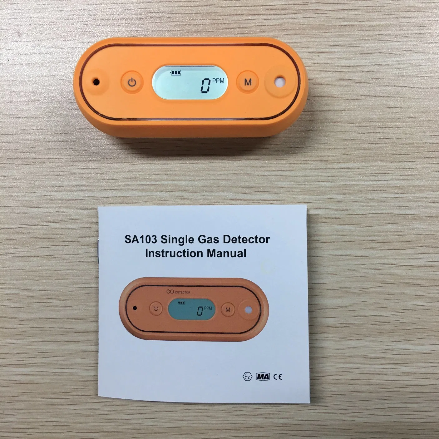 Military Carbon Monoxide Co Gas Alarm for Outdoor Activity Co Gas Detector