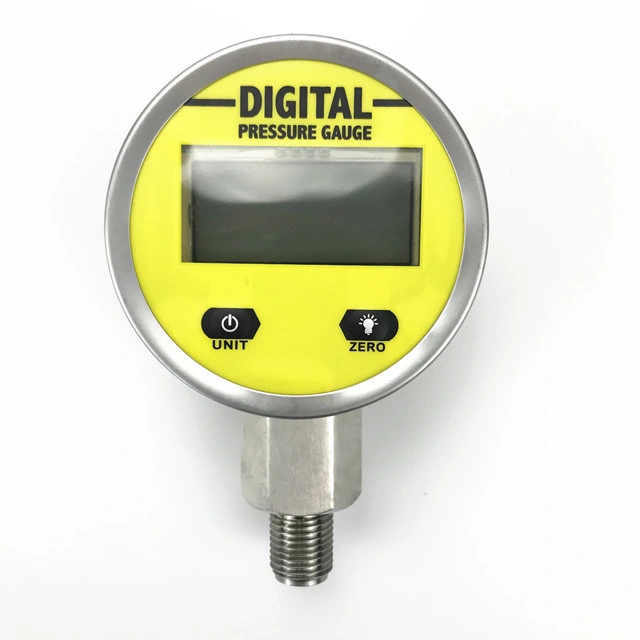 Hochpräzise Messgeräte LCD-Anzeige Digitales Manometer für Verteilermanometer