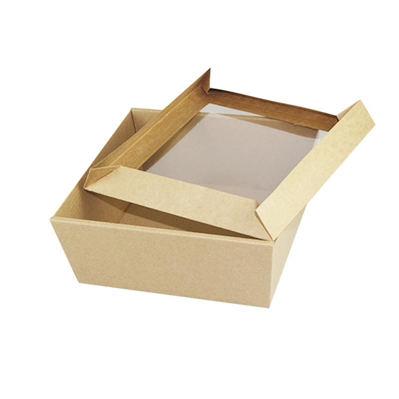 Disposable Compostable Food Packaging Corrugated Cardboard Paper for Egg Tart Tray and Desserts Tray