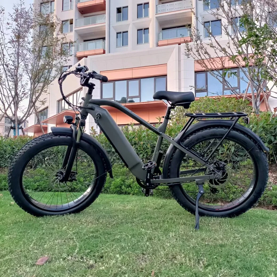 Amazon 26" 750W Powerful 48V/15ah Large Battery off Road Electric Dirt Bicycle 4.0 Tire Fat E Bike