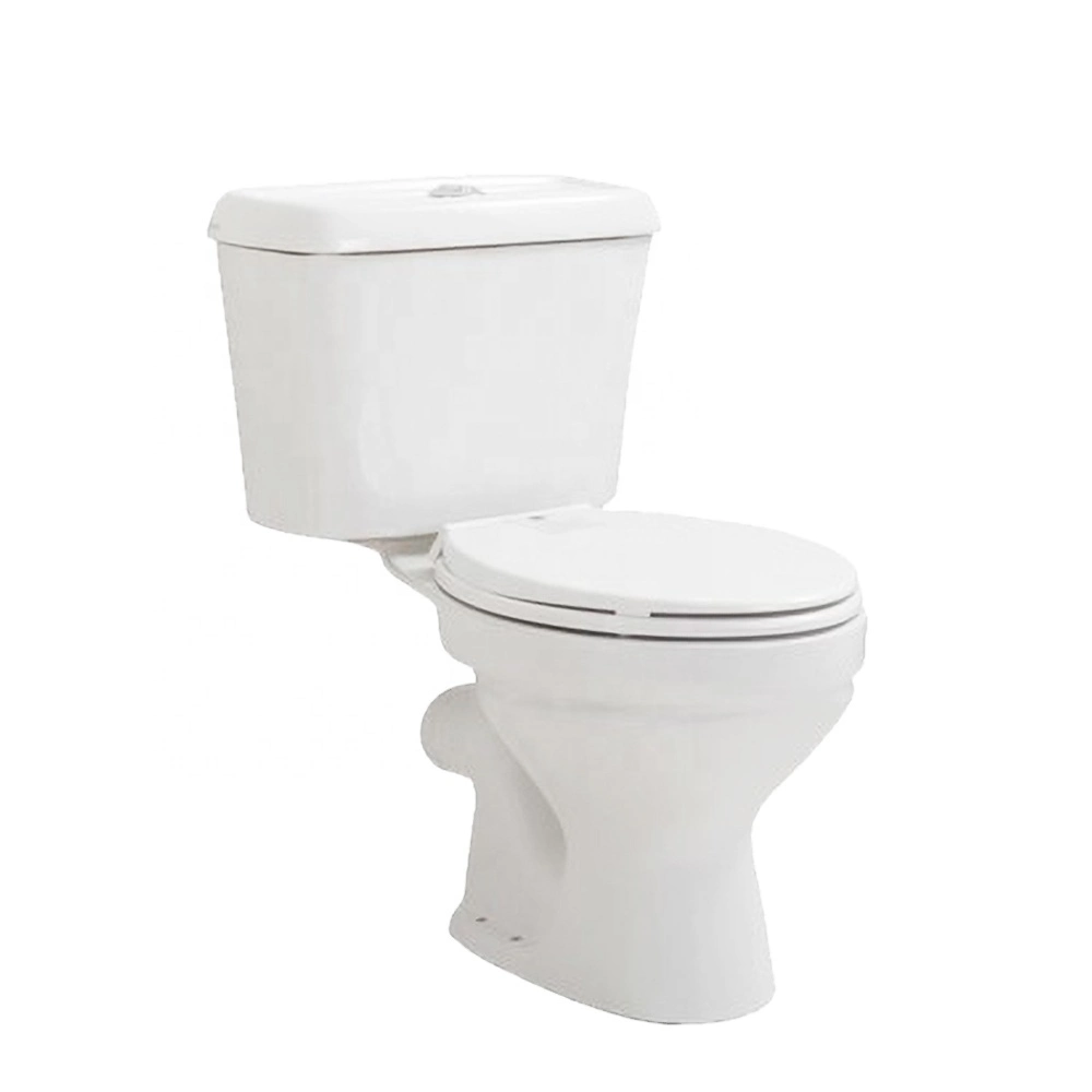 Cuarto de baño Wc Inodoro lavado wc de dos piezas de porcelana sanitaria, wc