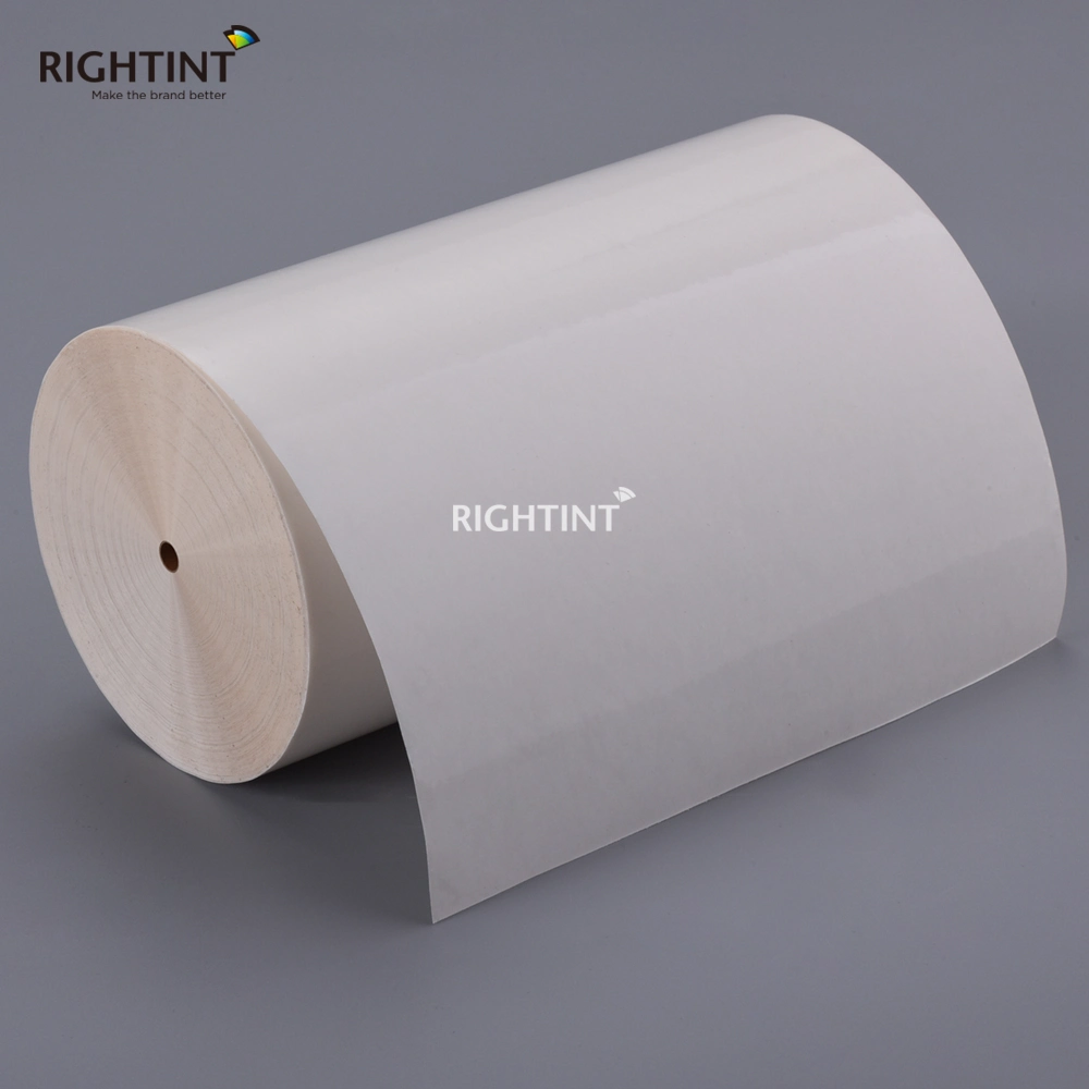 Self Adhesive 50mic Transparent BOPP Film paper products label jumbo roll