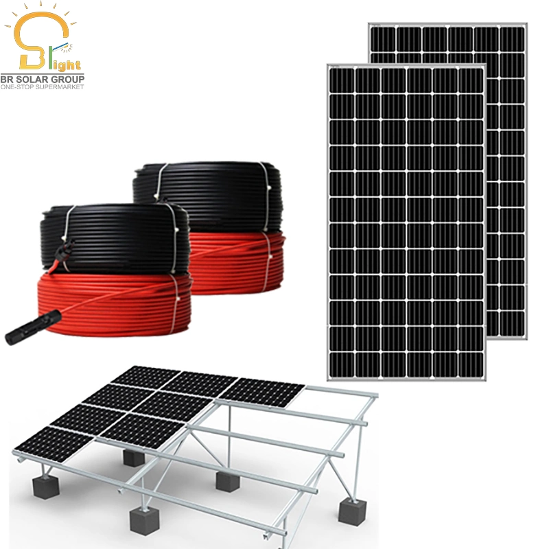 10years Warranty Bright China Mono-Crystalline Panel Solar PV Module with RoHS