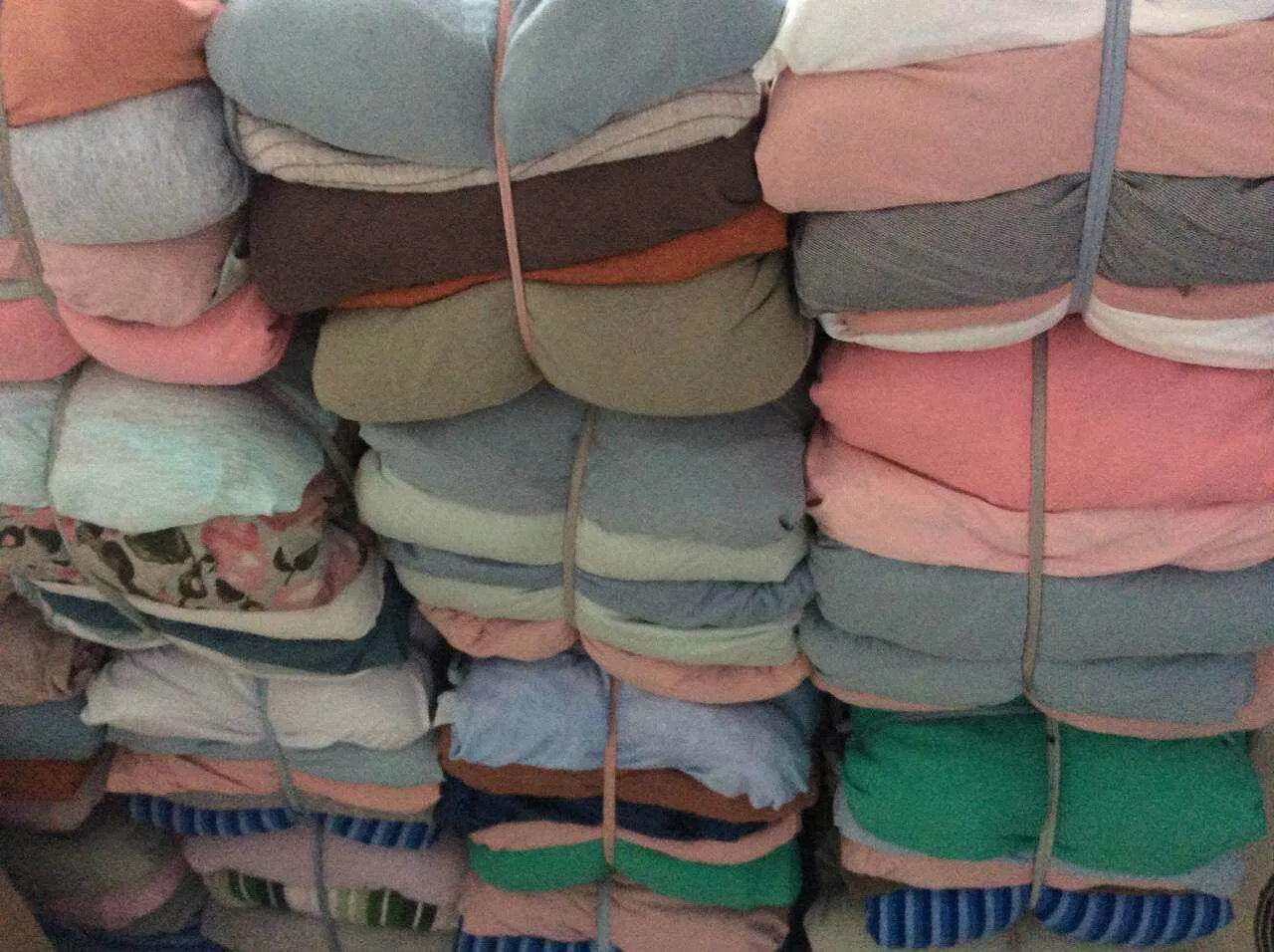 Toalhetes de algodão de trapos de qualidade superior na fábrica da concorrência Custo
