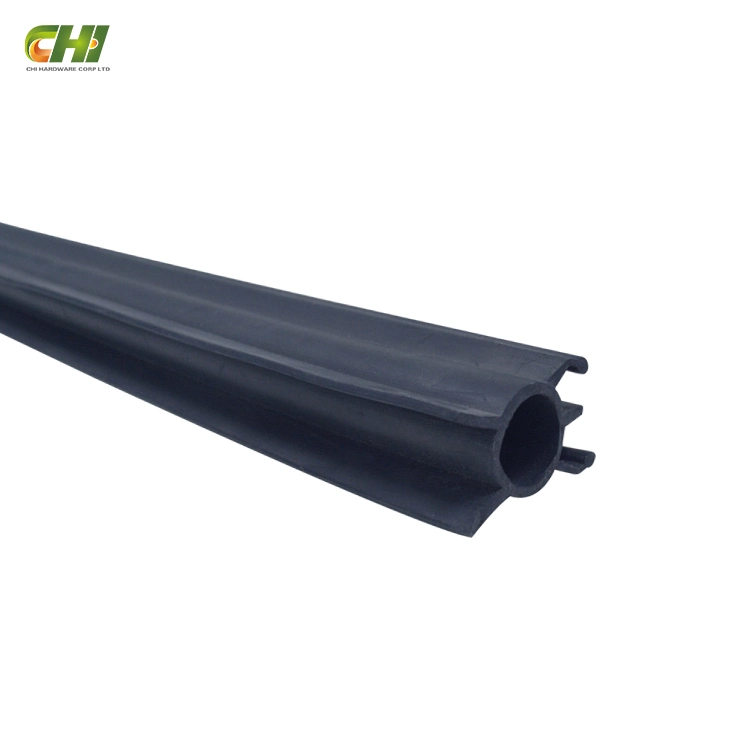 40mm 16&prime; Garage Door Water Black EPDM Rubber Seal 6 Inch XL Threshold Floor Weather Seal for Garage Doors