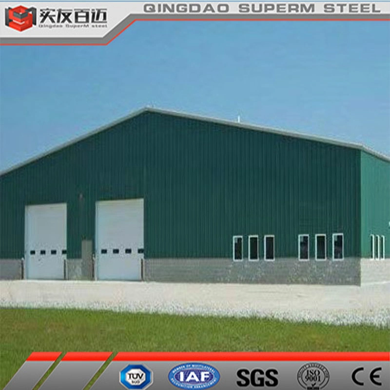 China Fabricante de bajo coste Marco de acero ligero Prehab Metal Warehouse Edificio Prefabricados Taller estructura de Acero almacén de metales